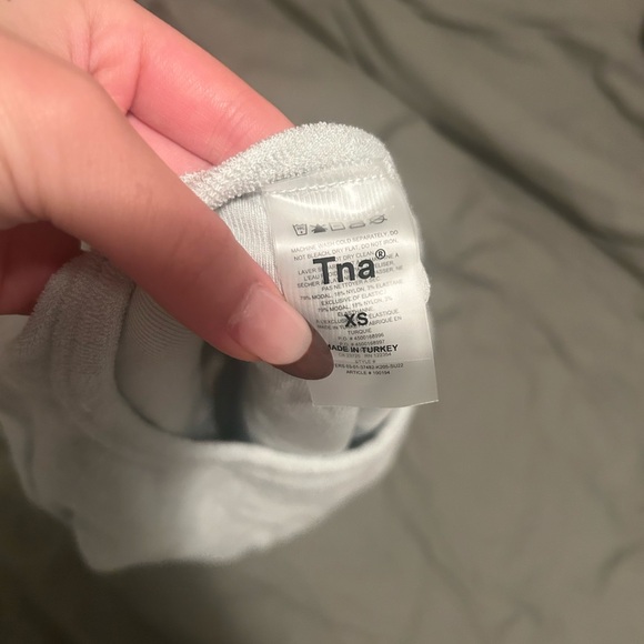 mint green aritzia towel top - Picture 3 of 3